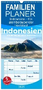 Familienplaner 2025 - Indonesien - Ein atemberaubender Inselstaat. mit 5 Spalten (Wandkalender, 21 x 45 cm) CALVENDO - M. Scott