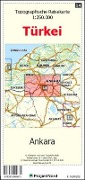 Cover-Bild zum Titel 'Ankara - Topographische Reisekarte 1:250.000 Türkei (Blatt 14)' von 'Jens Uwe Mollenhauer'