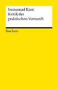 Cover-Bild zum Titel 'Kritik der praktischen Vernunft' von 'Immanuel Kant'