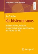 Cover-Bild zum Titel 'Rechtsterrorismus' von 'Jan Schedler'
