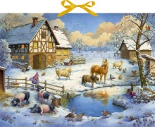Cover-Bild zum Titel 'Sound-Adventskalender - Unsere Tiere auf dem Land' von ''