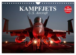 Cover-Bild zum Titel 'Kampfjets. U.S. Aircraft (Wandkalender 2026 DIN A4 quer), CALVENDO Monatskalender' von 'Elisabeth Stanzer'