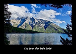Cover-Bild zum Titel 'Die Seen der Erde 2026 Fotokalender DIN A3' von 'Tobias Becker'