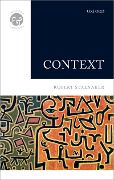 Cover-Bild zum Titel 'Context' von 'Robert Stalnaker'