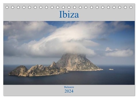 Ibiza - Balearen (Tischkalender 2024 DIN A5 quer), CALVENDO Monatskalender - Thomas Deter
