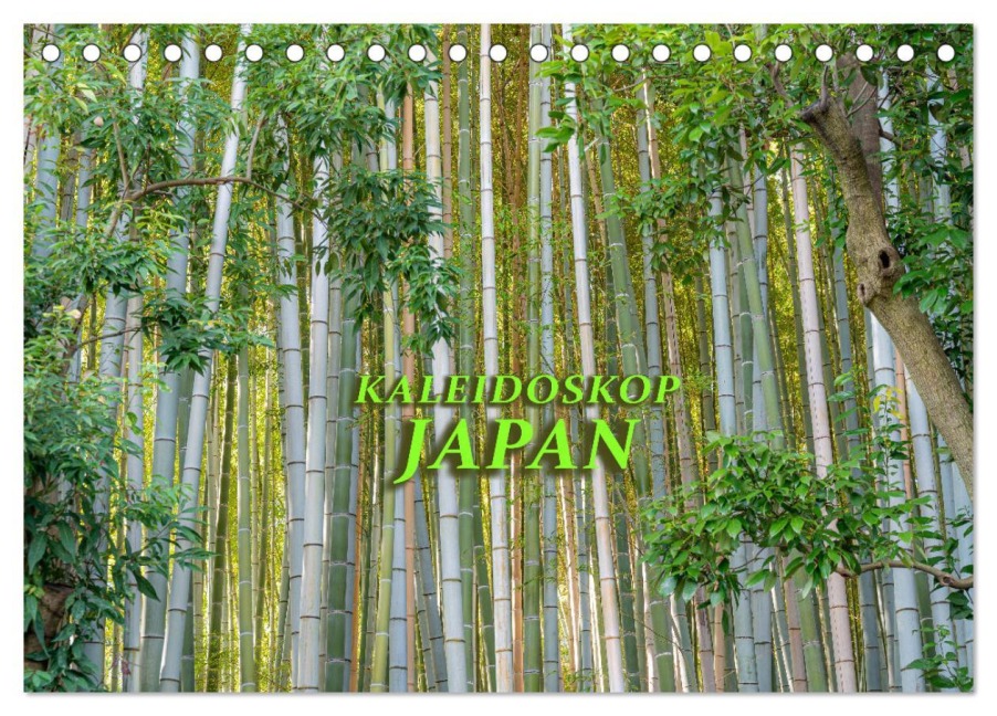 Kaleidoskop Japan (Tischkalender 2026 DIN A5 quer), CALVENDO Monatskalender - Kurt Hossfeld