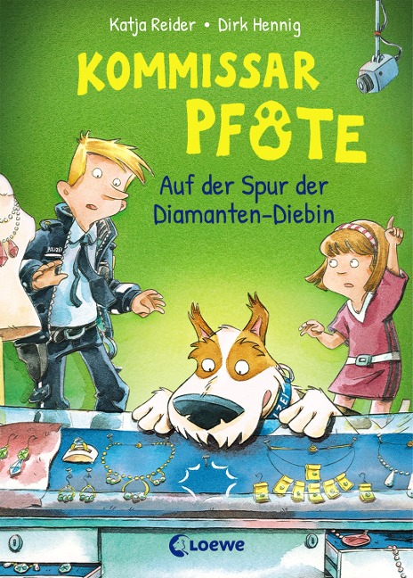 Kommissar Pfote (Band 2) - Auf der Spur der Diamanten-Diebin - Katja Reider