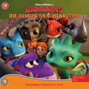 Cover-Bild zum Titel 'Folge 19: Die kleinen Flitzer / Ein Tag ohne Drachen (Das Original-Hörspiel zur Serie)' von 'Holger Güttersberger, Kim Pfeiffer, Susanne Sternberg, Felix Strüven, Roman Weltzien'