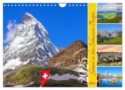 Grüezi in den Schweizer Bergen (Wandkalender 2025 DIN A4 quer), CALVENDO Monatskalender - Christa Kramer
