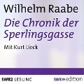 Cover-Bild zum Titel 'Die Chronik der Sperlingsgasse' von 'Wilhelm Raabe'