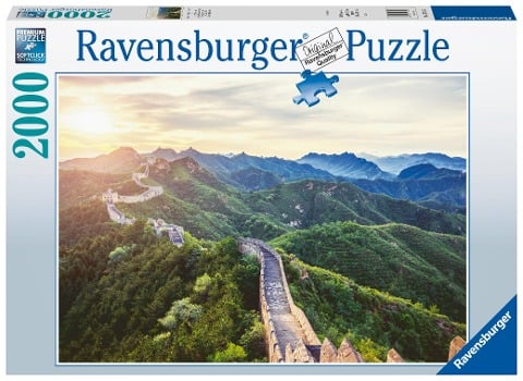 Ravensburger Puzzle 17114 Chinesische Mauer im Sonnenlicht 2000 Teile Puzzle - 