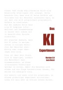 Cover-Bild zum Titel 'Das KI Experiment' von 'Luca Rossi'