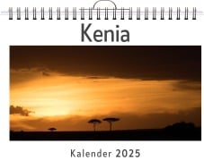 Cover-Bild zum Titel 'Kenia - (Wandkalender 2025, Kalender DIN A4 quer, Monatskalender im Querformat mit Kalendarium, das perfekte Geschenk)' von 'Ben Schubert'
