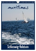 maritimes Schleswig-Holstein (Wandkalender 2025 DIN A4 hoch), CALVENDO Monatskalender - Jessica Brandt