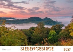 Cover-Bild zum Titel 'Siebengebirge 2027 Bildkalender A4 quer, spiralgebunden' von ''