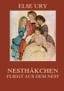 Cover-Bild zum Titel 'Nesthäkchen fliegt aus dem Nest' von 'Else Ury'