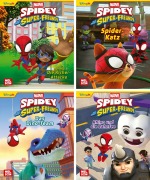 Cover-Bild zum Titel 'Nelson Mini-Bücher: MARVEL: Spidey und seine Super-Freunde 9-12' von ''