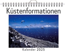 Cover-Bild zum Titel 'Küstenformationen - (Wandkalender 2025, Kalender DIN A4 quer, Monatskalender im Querformat mit Kalendarium, das perfekte Geschenk)' von 'Alice Schmitz'