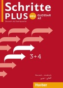 Cover-Bild zum Titel 'Schritte plus Neu 3+4 A2 Glossar Deutsch-Arabisch' von ''