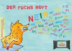 Cover-Bild zum Titel 'Der Fuchs ruft NEIN - Bildkartenversion (A3, Multilingual)' von 'Silvia Hüsler'