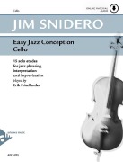 Cover-Bild zum Titel 'Easy Jazz Conception Cello' von 'Jim Snidero'