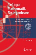 Cover-Bild zum Titel 'Mathematik für Ingenieure' von 'Thomas Rießinger'