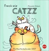 Cover-Bild zum Titel 'Catzz Postkartenkalender 2027' von ''
