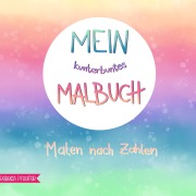 Cover-Bild zum Titel 'Mein kunterbuntes Malbuch' von 'Rebecca Pfeuffer'