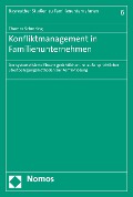 Cover-Bild zum Titel 'Konfliktmanagement in Familienunternehmen' von 'Thomas Schmeing'