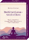 Cover-Bild zum Titel 'Meditationstechniken- Wege zu innerer Ruhe, Ausgeglichenheit, Selbsterkenntnis, Reflexion und Resilienz' von 'Markus Schirner'