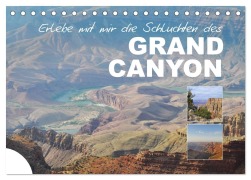 Cover-Bild zum Titel 'Erlebe mit mir die Schluchten des Grand Canyon (Tischkalender 2027 DIN A5 quer), CALVENDO Monatskalender' von 'Nadine Büscher'