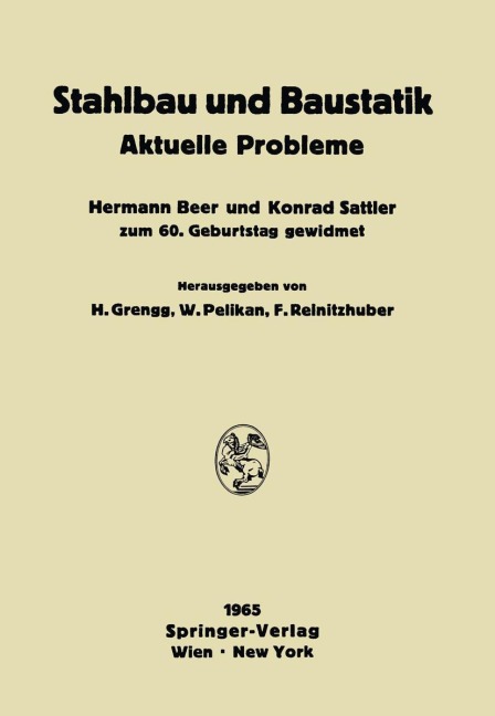 Stahlbau und Baustatik - 