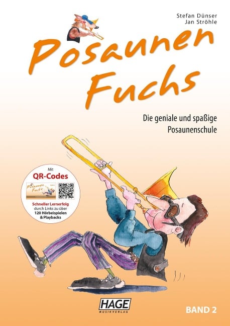 Posaunen Fuchs Band 2 mit CD - Stefan Dünser, Bernhard Kurzemann