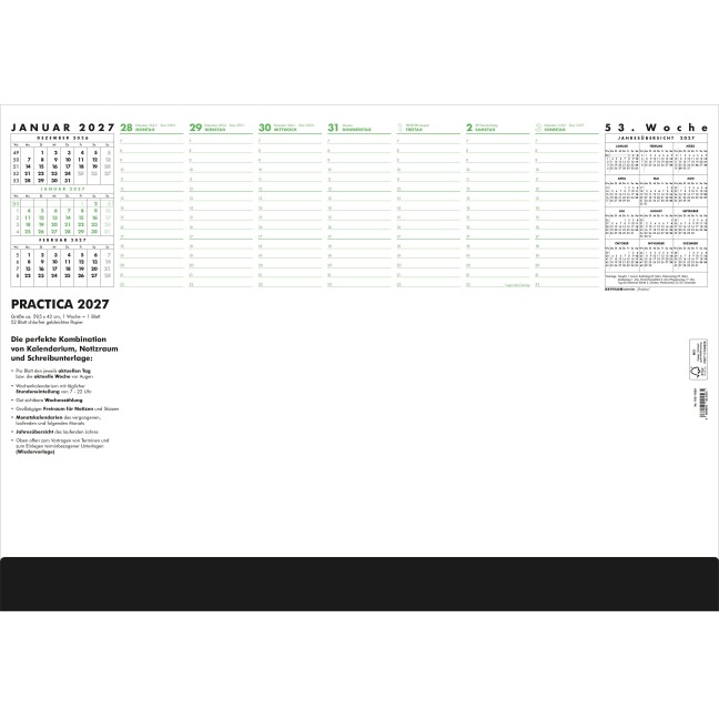 Schreibunterlage Practica 2027 - 
