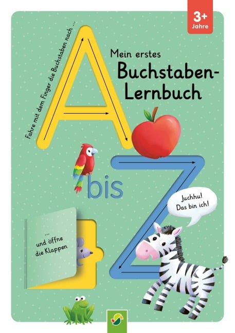 Mein erstes BuchstabenLernbuch mit Spurrillen und Klappen - 