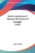 Storia Legislazione E Filosofia Del Diritto Di Famiglia (1885) - Attilio Taddei