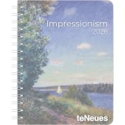 Impressionism 2026 - Diary - Buchkalender - Taschenkalender - Kunstkalender - 16,5x21,6 - 