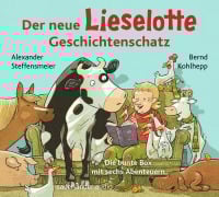 Cover-Bild zum Titel 'Der neue Lieselotte Geschichtenschatz' von 'Alexander Steffensmeier, Bernd Kohlhepp, Thomas Lotz'
