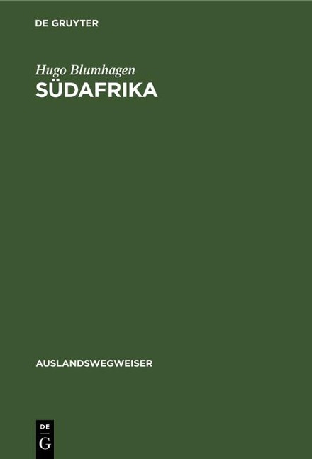 Südafrika - Hugo Blumhagen
