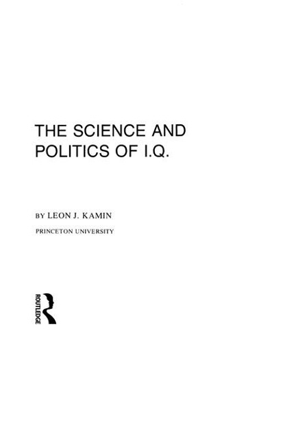 The Science and Politics of I.q. - L. J. Kamin
