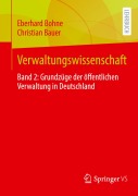 Cover-Bild zum Titel 'Verwaltungswissenschaft' von 'Eberhard Bohne, Christian Bauer'