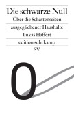 Cover-Bild zum Titel 'Die schwarze Null' von 'Lukas Haffert'