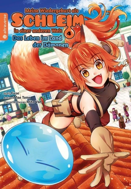 Meine Wiedergeburt als Schleim in einer anderen Welt - Das Leben im Land der Dämonen 04 - Fuse, Wataru Kajika, Mitz Vah