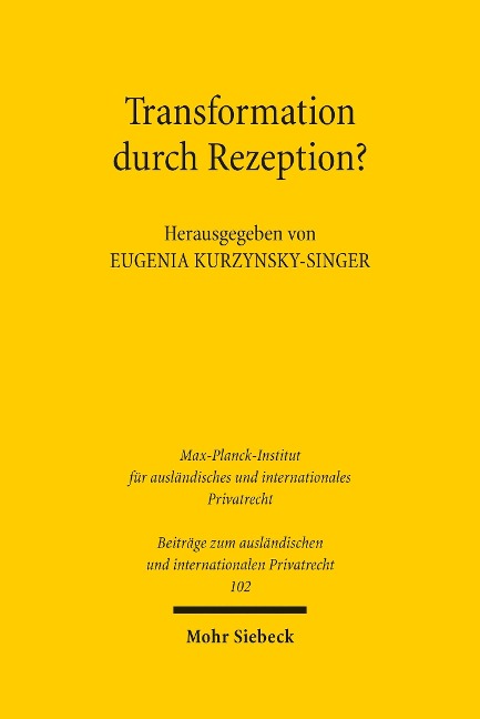 Transformation durch Rezeption? - 