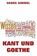 Cover-Bild zum Titel 'Kant und Goethe' von 'Georg Simmel'