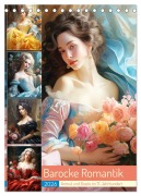 Cover-Bild zum Titel 'Barocke Romantik. Anmut und Grazie im 17. Jahrhundert (Tischkalender 2026 DIN A5 hoch), CALVENDO Monatskalender' von 'Rose Hurley'