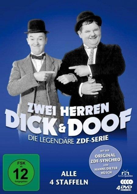 Zwei Herren Dick und Doof - Die Original ZDF-Serie. 4 DVDs - 