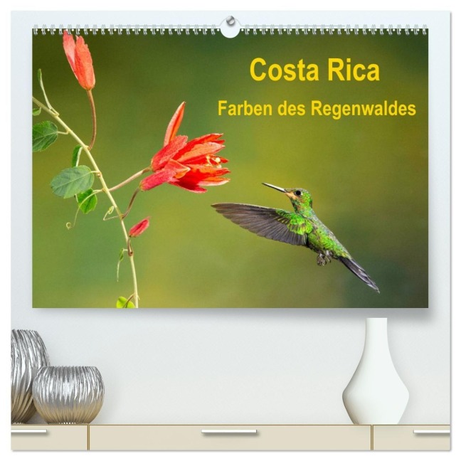 Costa Rica - Farben des Regenwaldes (hochwertiger Premium Wandkalender 2027 DIN A2 quer), Kunstdruck in Hochglanz - Akrema-Photography