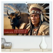 Cover-Bild zum Titel 'Im weiten Land der Indianer (hochwertiger Premium Wandkalender 2026 DIN A2 quer), Kunstdruck in Hochglanz' von 'Renate Utz'