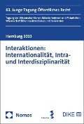 Cover-Bild zum Titel 'Interaktionen: Internationalität, Intra- und Interdisziplinarität' von ''